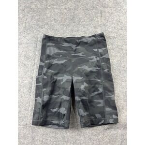 Athleta Shorts Women's Size XS Black Camo Ultimate Stash Pocket 7" Athletic Bike